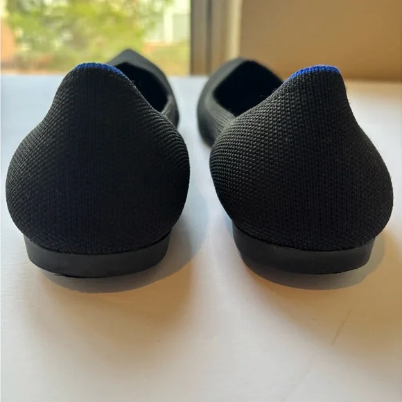 Rothy's The Point Black Size 9 Authentic with Insoles - Picture 8 of 12
